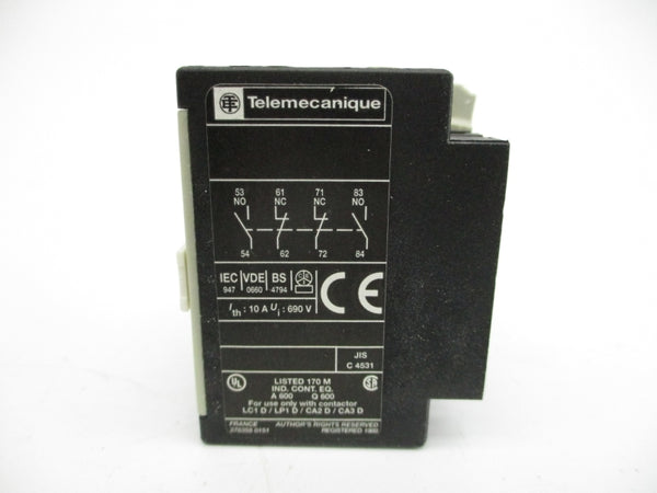 TELEMECANIQUE LA1DN22 690V 10A  NSMP