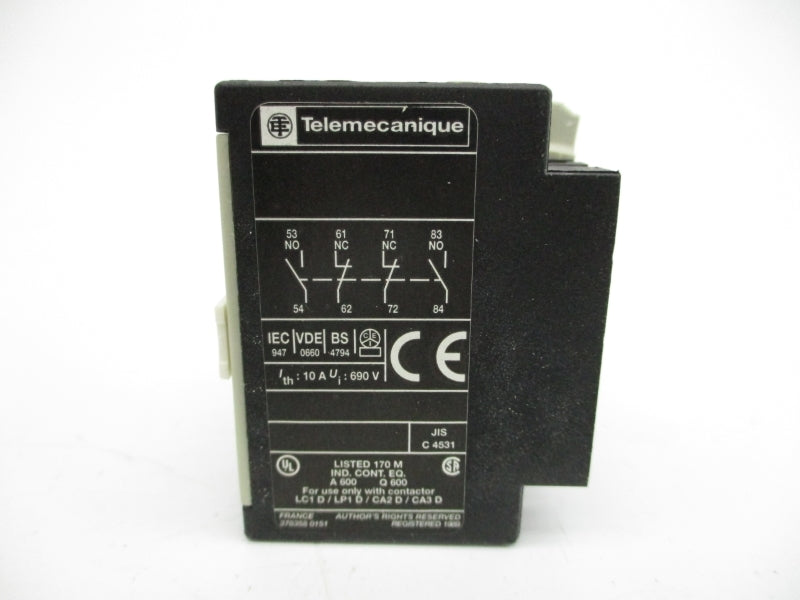 TELEMECANIQUE LA1DN22 690V 10A  NSMP