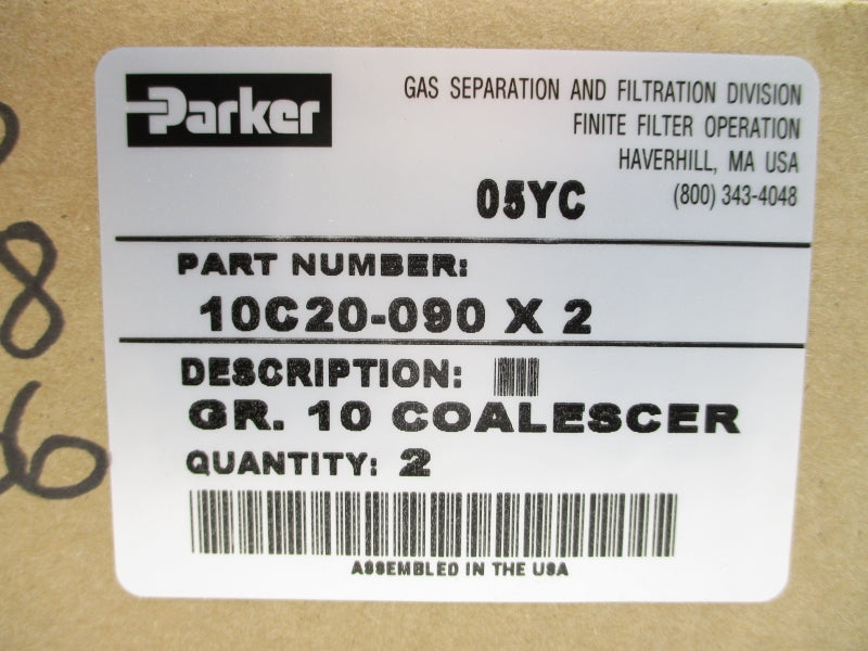 PARKER 10C20-090X2 (PKG OF 2) NSMP
