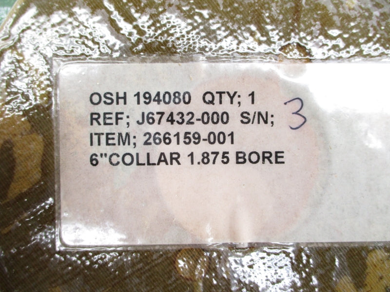 SPARE PART J67432-000 266159-001 1.875" NSMP