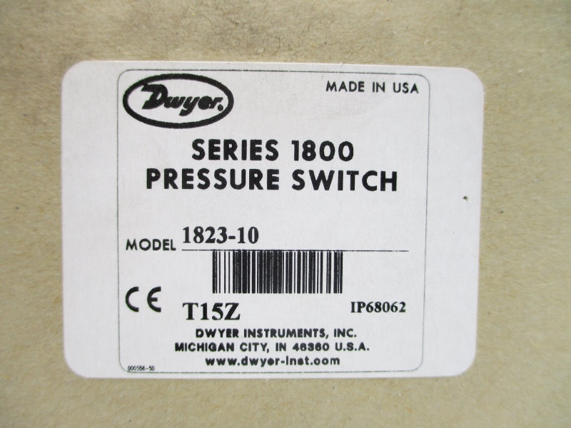 DWYER 1823-10 480VAC 15A 25PSI NSMP