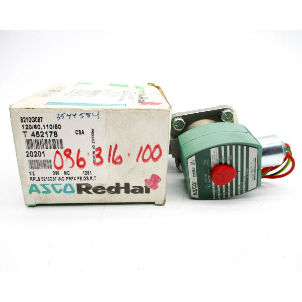 ASCO 8210G087 110/120V 125-150PSI 1/2" NSMP