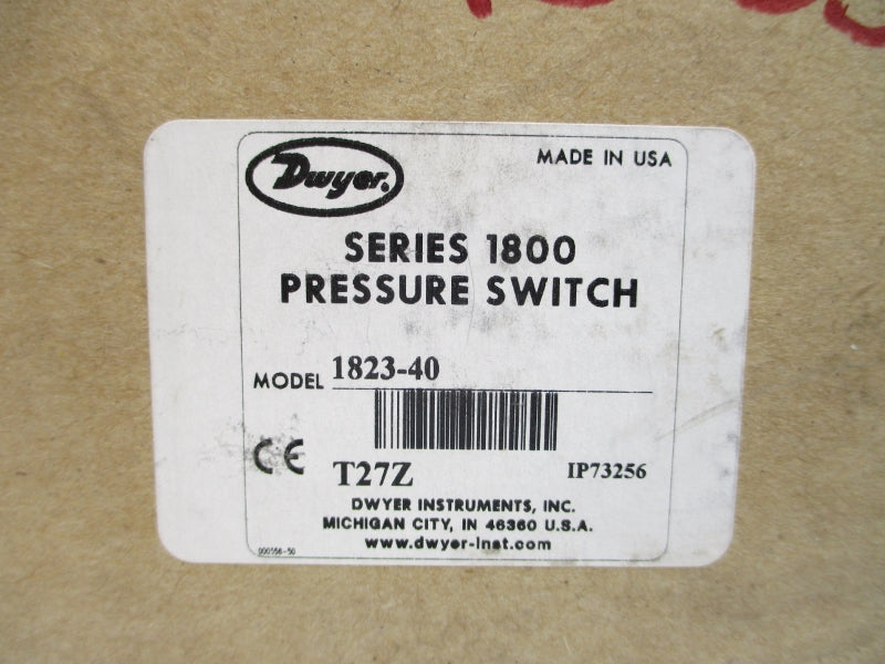 DWYER 1823-40 480VAC 15A 25PSI NSMP