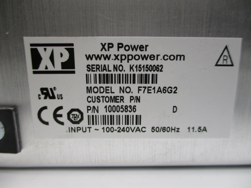 XP POWER F7E1A6G2 10005836 100-240VAC 11.5A NSNP