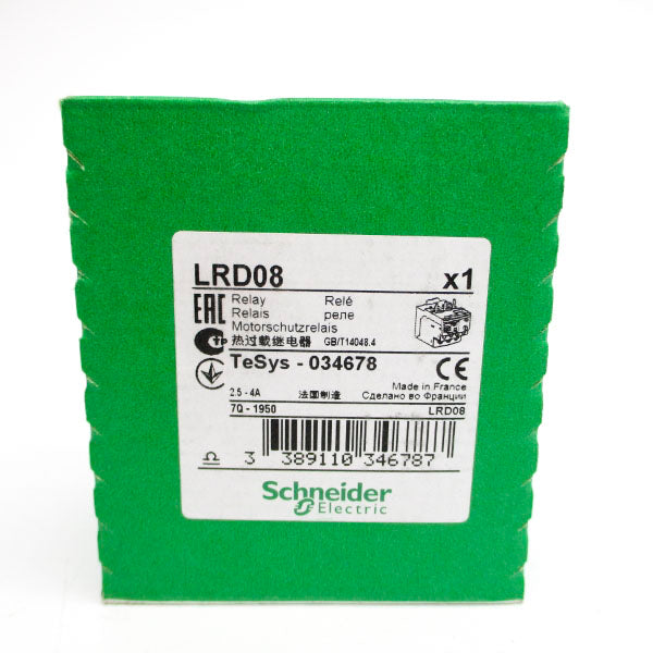 SCHNEIDER ELECTRIC LRD08 2.5-4A NSFS