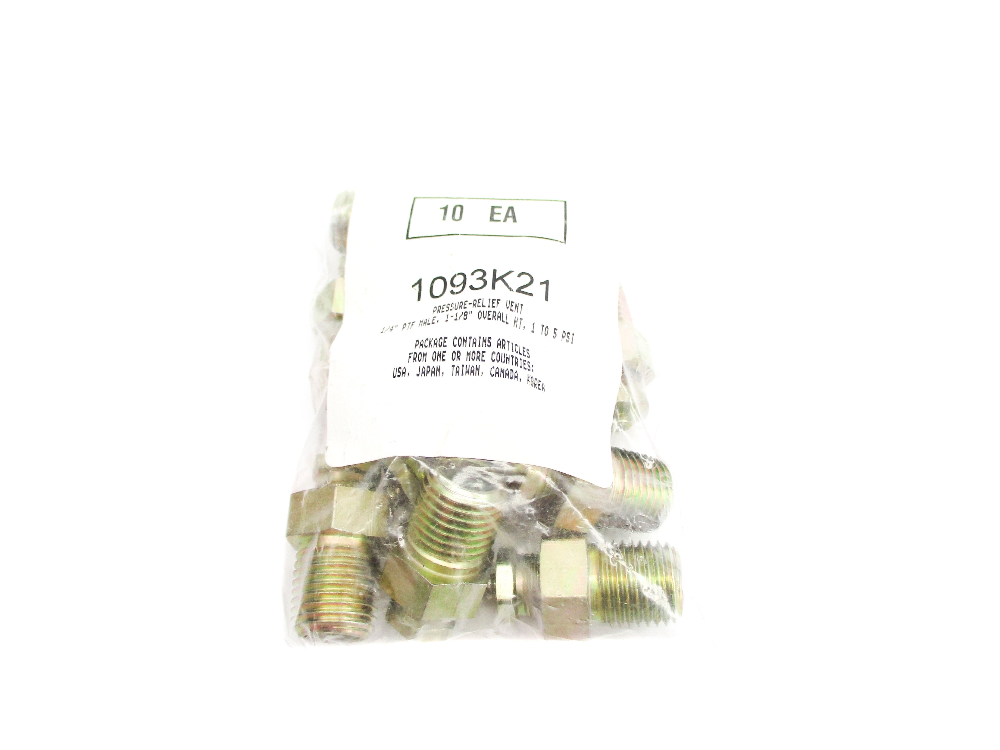 SPARE PART 1093K21 1/4" X 1-1/8" (PKG OF 10) NSMP