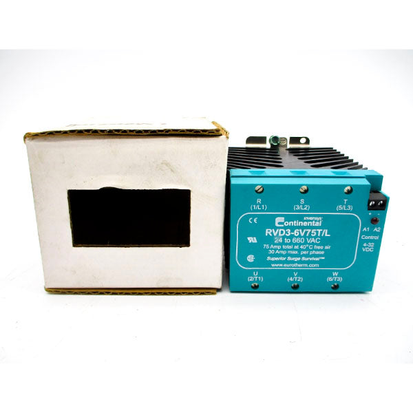CONTINENTAL RVD3-6V75T/L 24-660VAC 30A NSMP