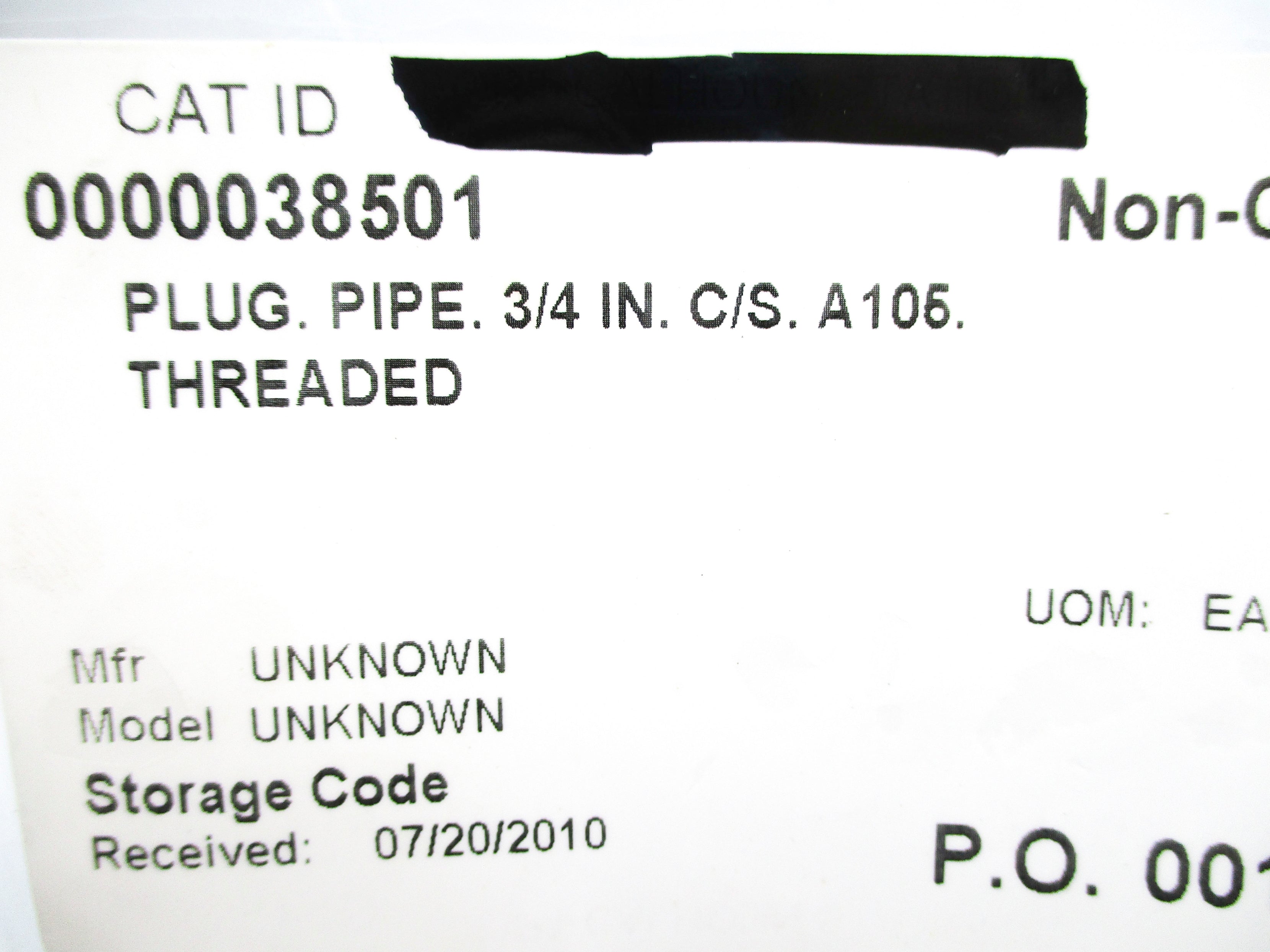 ASTM A-105 3/4" NSNP