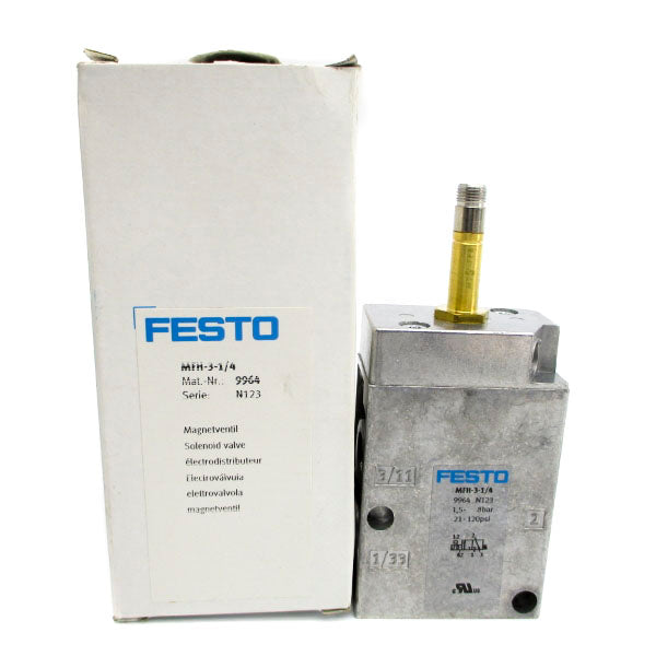 FESTO MFH-3-1/4 9964 21-120PSI NSMP