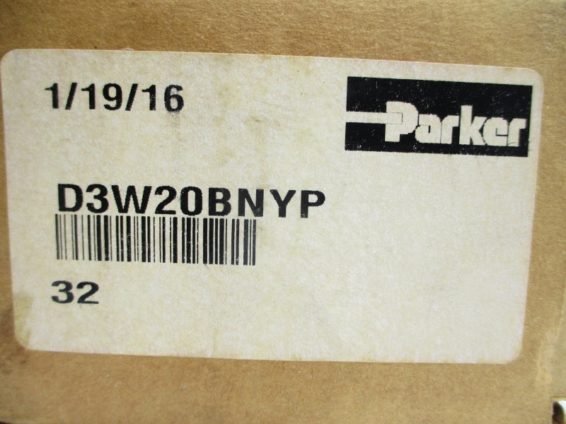 PARKER D3W20BNYP 110/120V 0.72-0.80A 5000PSI NSMP