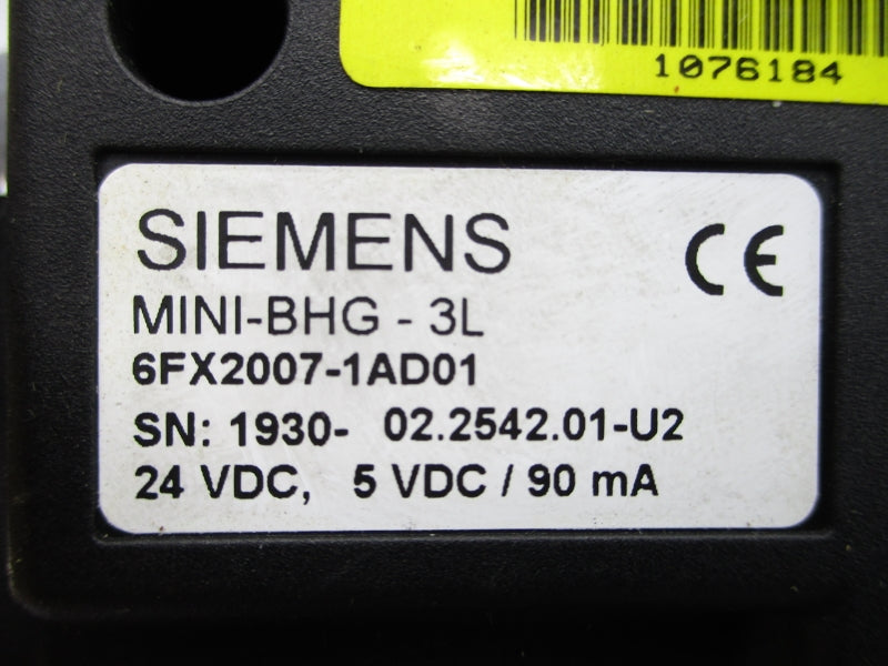 SIEMENS 6FX2007-1AD01 24VDC NSMP