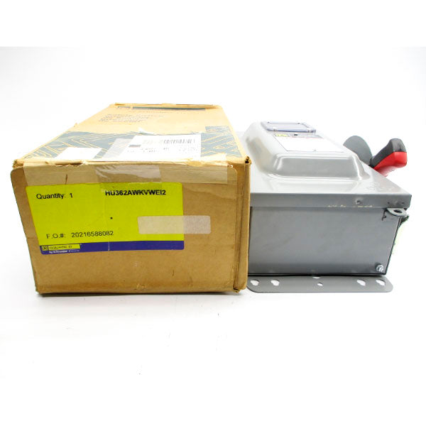 SQUARE D HU362AWKVWEI2 SER. F06 600VAC 60A NSMP