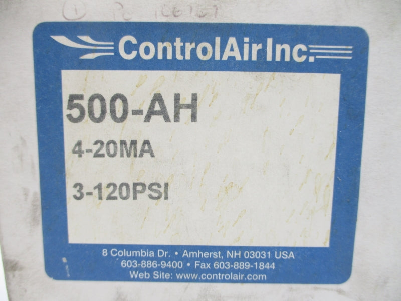CONTROL AIR 500-AH 3-120PSI NSMP