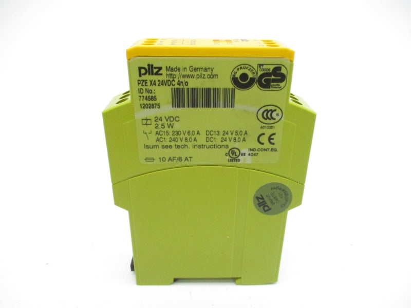 PILZ PZEX424VDC4N/O 774585 24VDC 5.0A NSMP