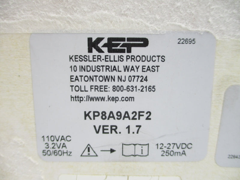 KEP KP8A9A2F2 110VAC NSMP