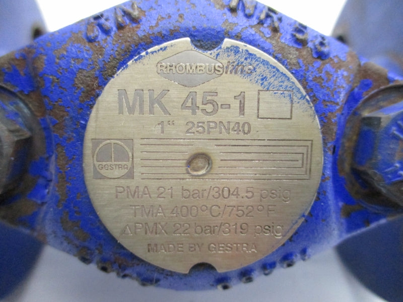 RHOMBUS MK45-1 25PN40 319PSI 1" NSNP