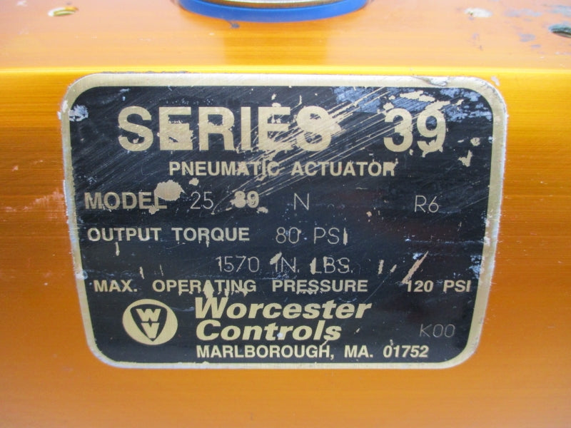 WORCESTER CONTROLS 2539NR6 SERIES 39 120PSI UNMP