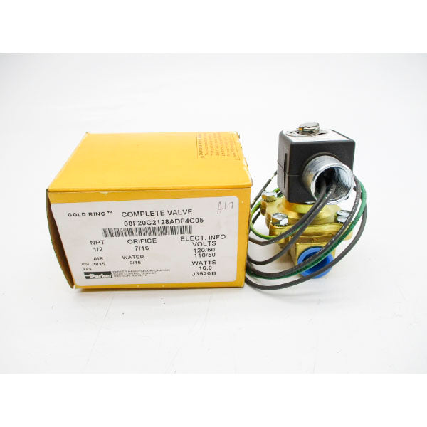PARKER 08F20C2128ADF4C05 110/120V 0/15PSI 7/16" NSMP