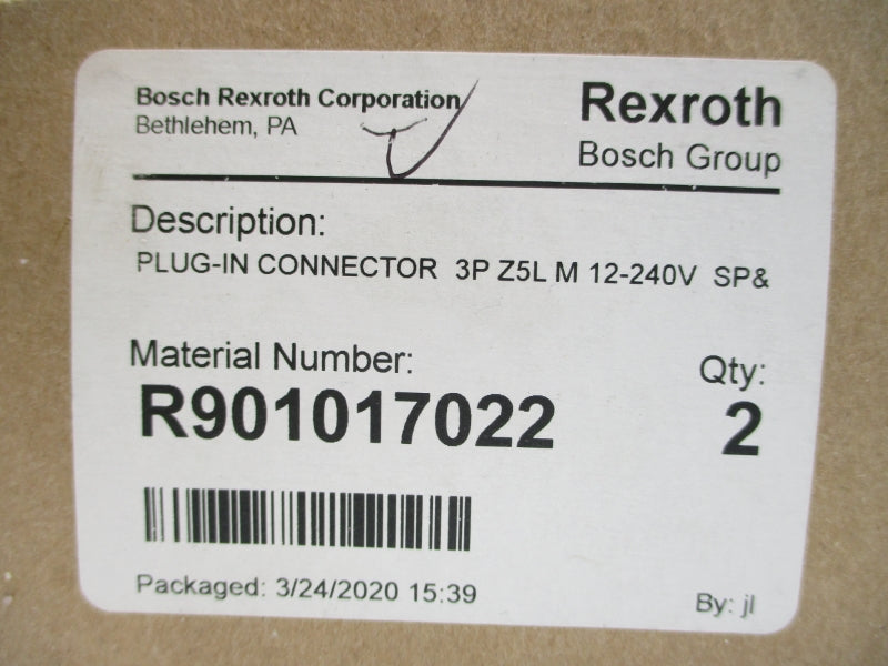 REXROTH R901017022 12-240VAC/DC 4A (PKG OF 2) NSMP