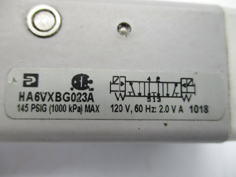 PARKER HA6VXBG023A 120V 145PSI NSMP