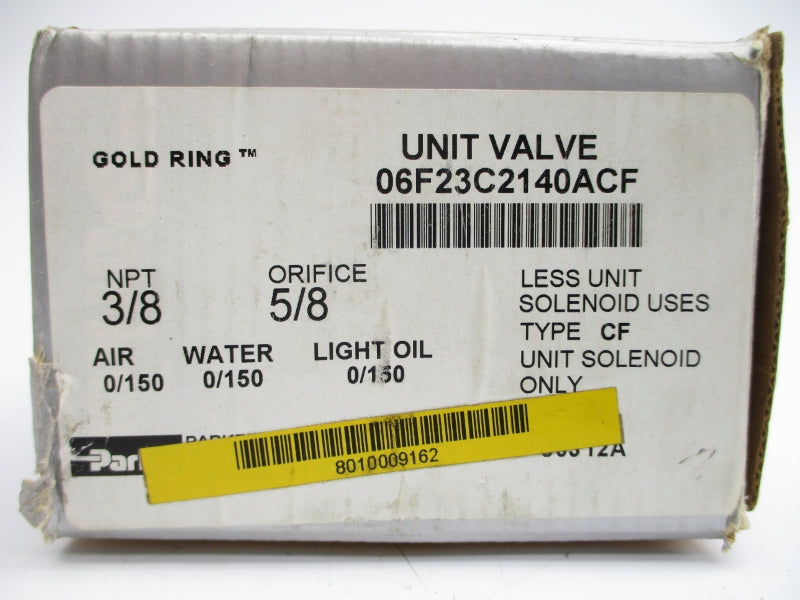 PARKER 06F23C2140ACF 0/150PSI 5/8" NSMP