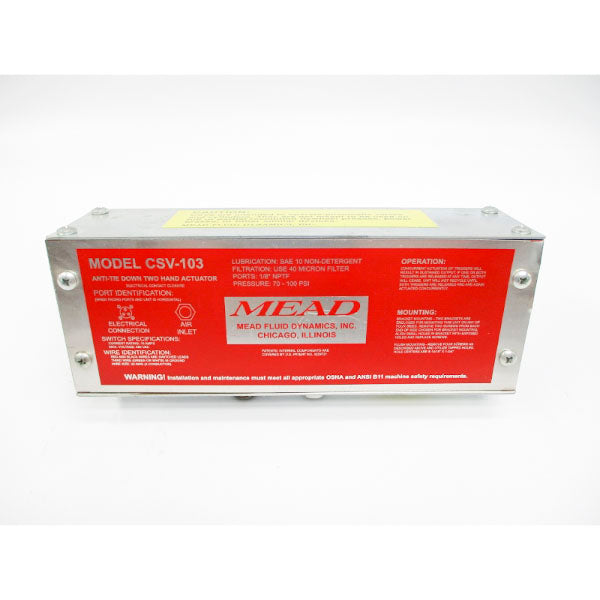 MEAD CSV-103 480VAC 15A 70-100PSI 1/8" NSNP