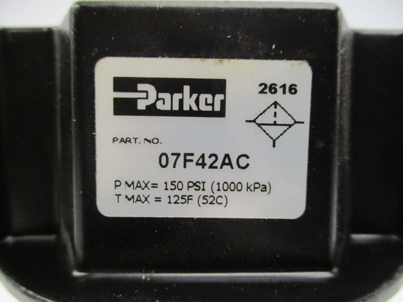 PARKER 07F42AC 150PSI (AS PICTURED) NSNP