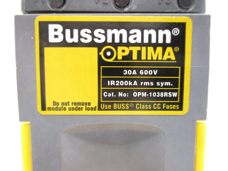BUSSMANN OPM-1038RSW 600V 30A NSNP