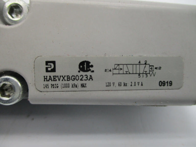 PARKER HAEVXBG023A 120V 145PSI NSMP