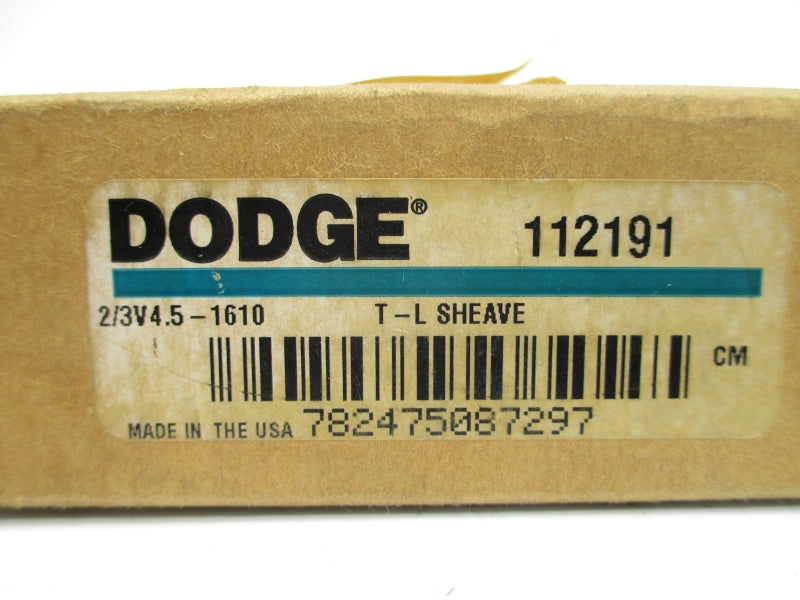 DODGE 112191 2/3V4.5-1610 NSMP