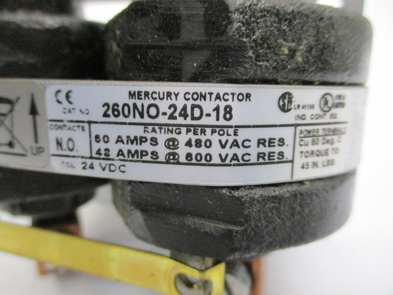 MDI 260NO-24D-18 24VDC 60A NSNP