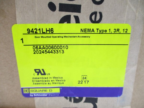 SQUARE D 9421LH6 NSFS