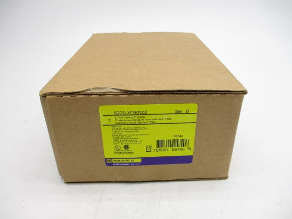 SQUARE D 8903LXO80V02 SER. B 110/120V 30A NSFS