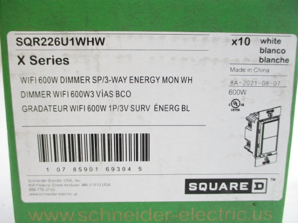 SQUARE D SQR226U1WHW (PKG OF 10) NSMP