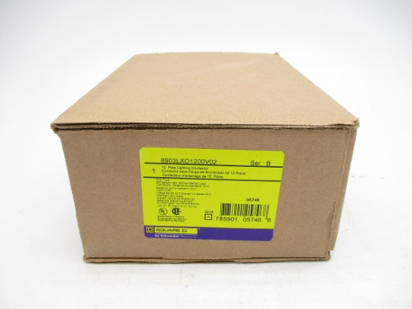 SQUARE D 8903LXO1200V02 SER. B 110/120V 30A NSFS