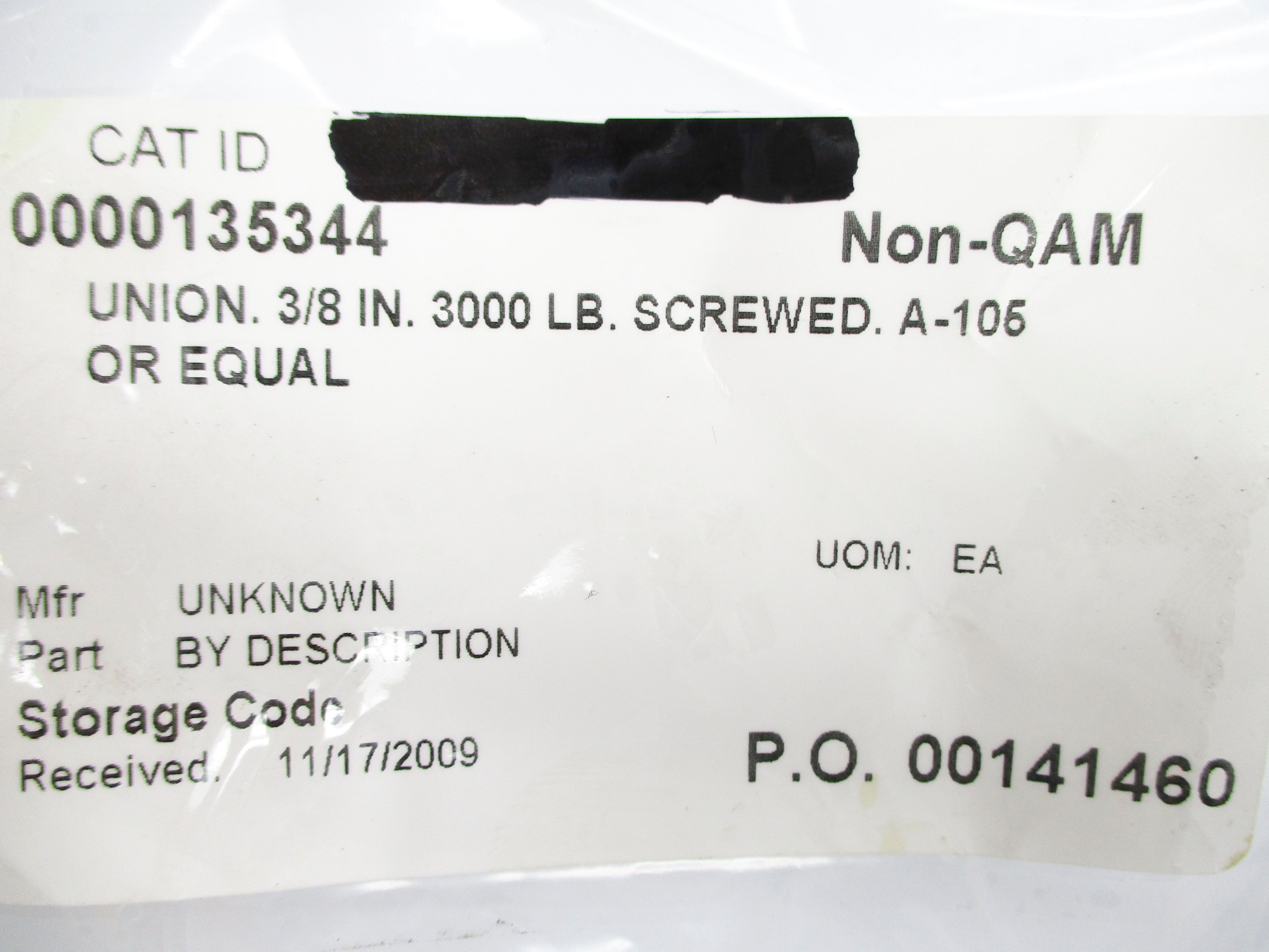 SPARE PART SP-83-3M-SA105N-2602 NSNP