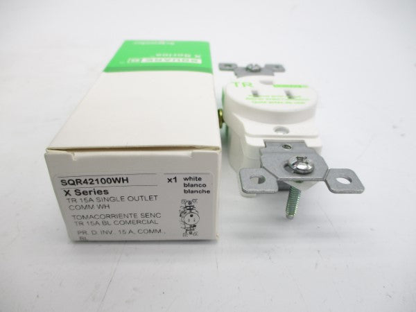 SQUARE D SQR42100WH 125VAC 15A (PKG OF 10) NSMP