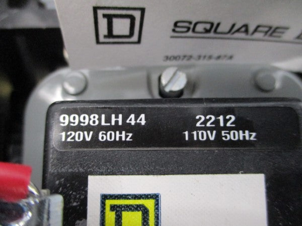 SQUARE D 8903LXO1200V02 SER. B 110/120V 30A NSMP