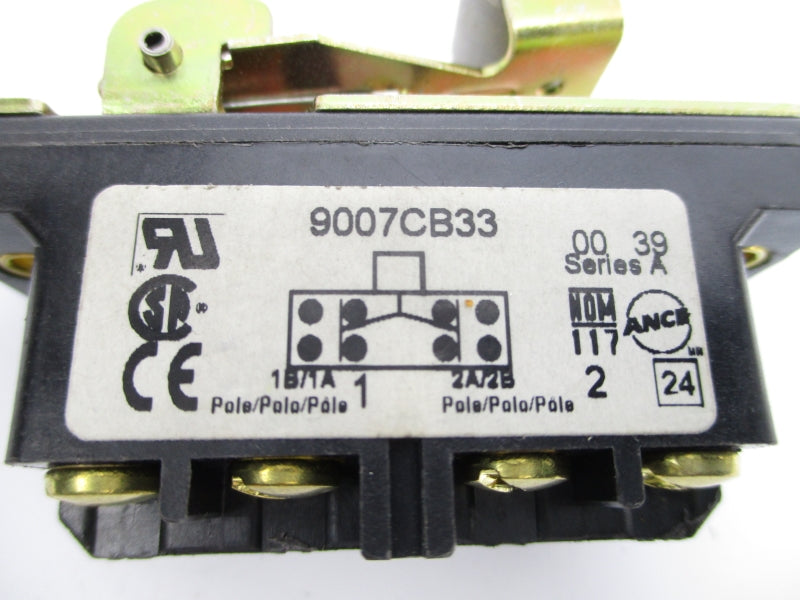 SQUARE D 9007CB33 SER. A 115-600V 3A NSNP