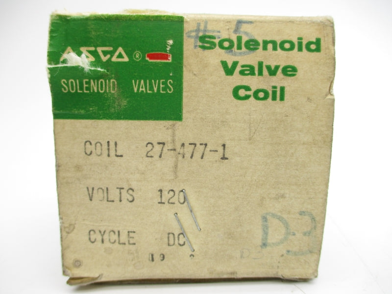 ASCO 27-477-1 120VDC NSMP