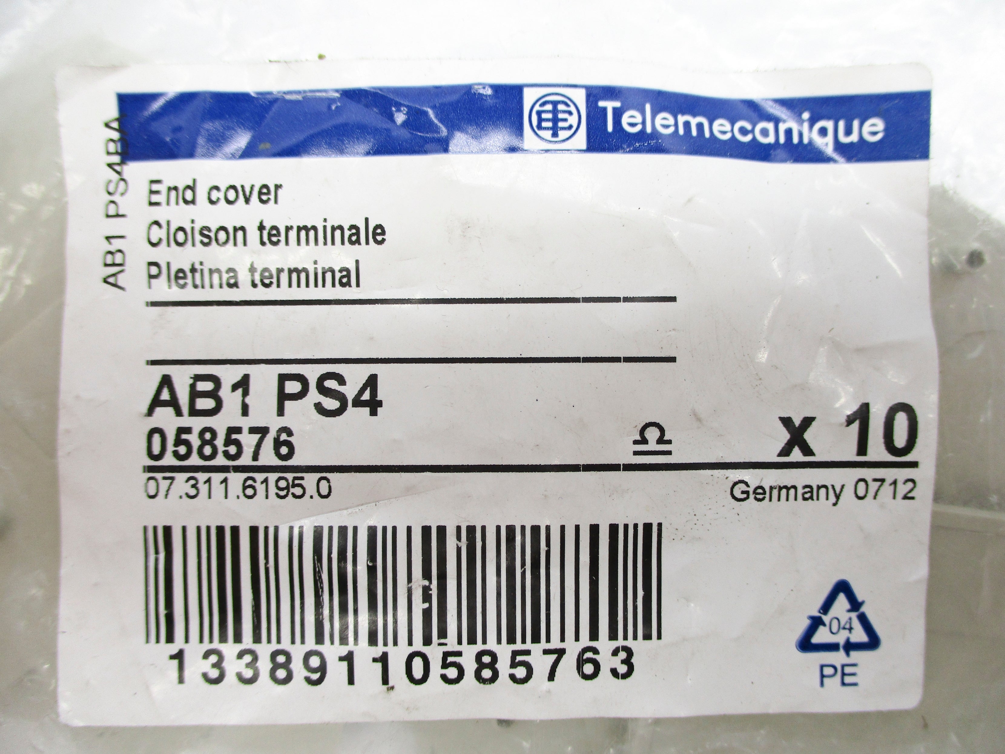 TELEMECANIQUE AB1PS4 (PKG OF 10) NSMP