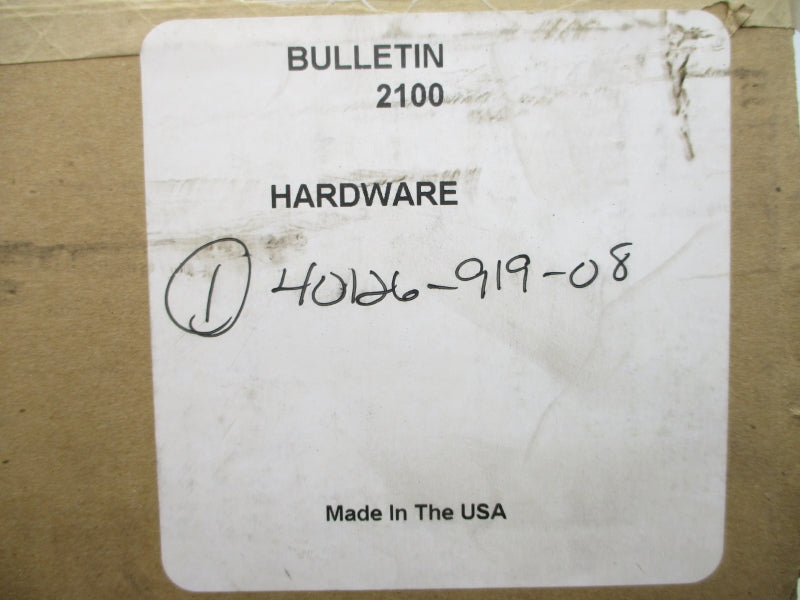 ALLEN BRADLEY 40126-919-08 NSMP