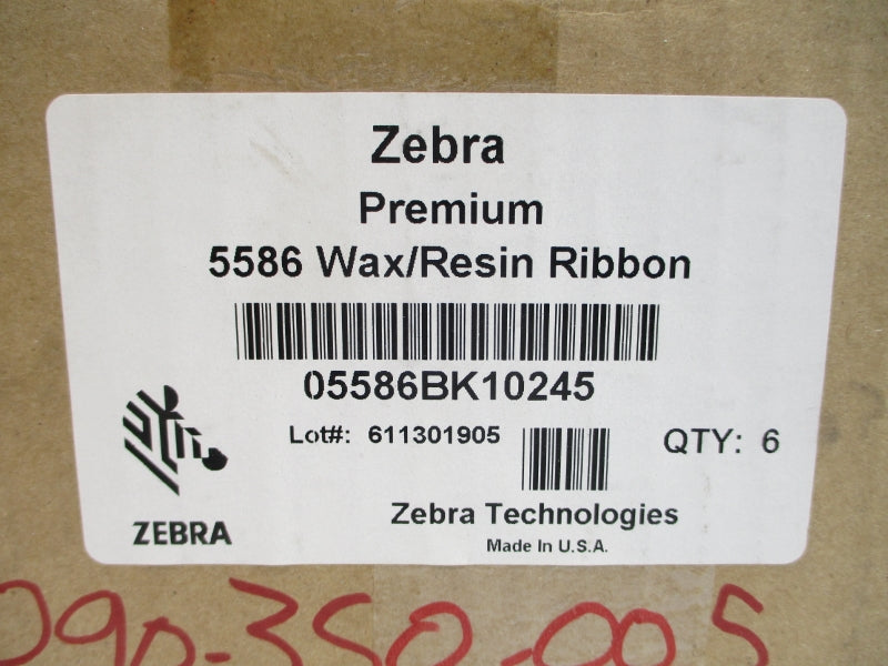 ZEBRA 05586BK10245 5586 (PKG OF 6) NSMP