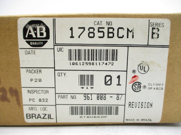 ALLEN BRADLEY 1785-BCM SER. B NSMP