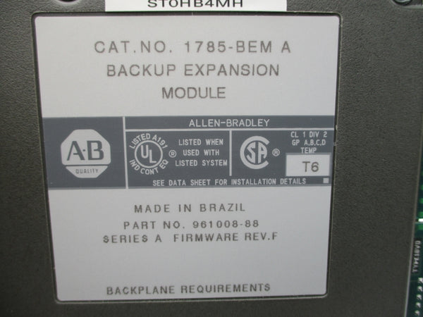 ALLEN BRADLEY 1785-BEM SER. A NSMP
