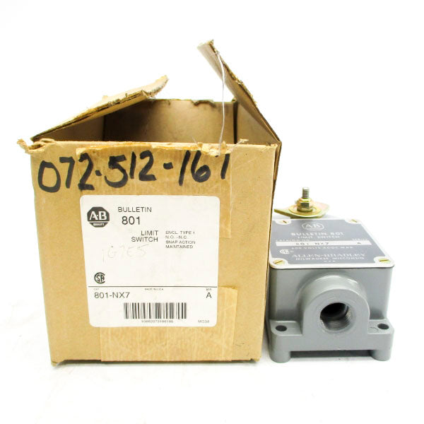 ALLEN BRADLEY 801-NX7 SER. A (BR/WH) NSMP