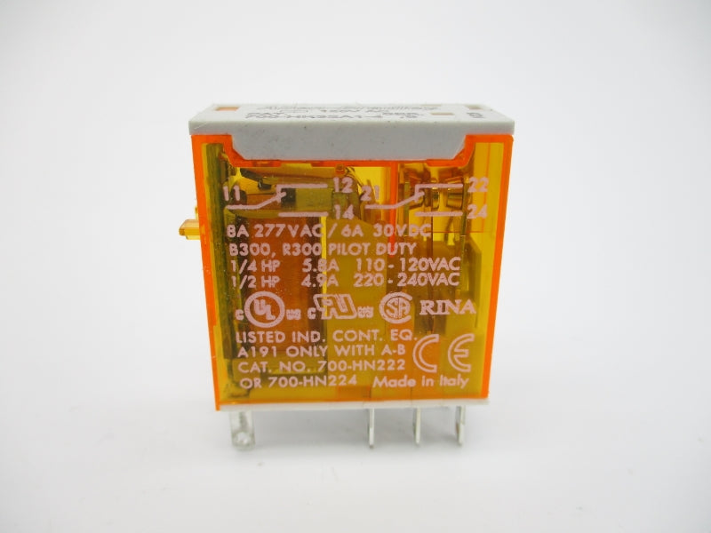 ALLEN BRADLEY 700-HK32A1-4 SER. B 120VAC 8A (WH) NSMP