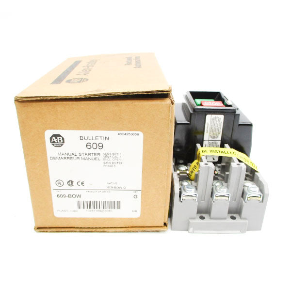 ALLEN BRADLEY 609-BOW SER. G 460-575V (BR/WH) NSMP