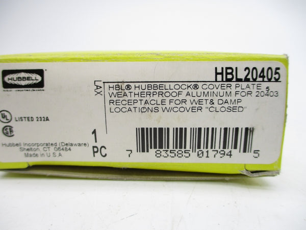 HUBBELL HBL20405 NSMP