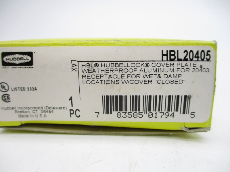 HUBBELL HBL20405 NSMP